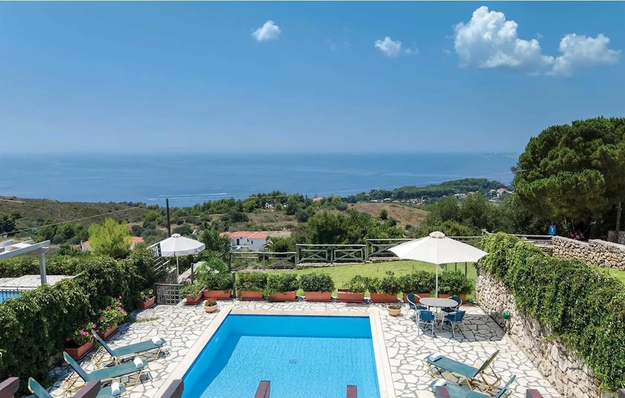 Lassi Seaview Villa Private Pool Villa Efrosini Short Walk To Resort Centre