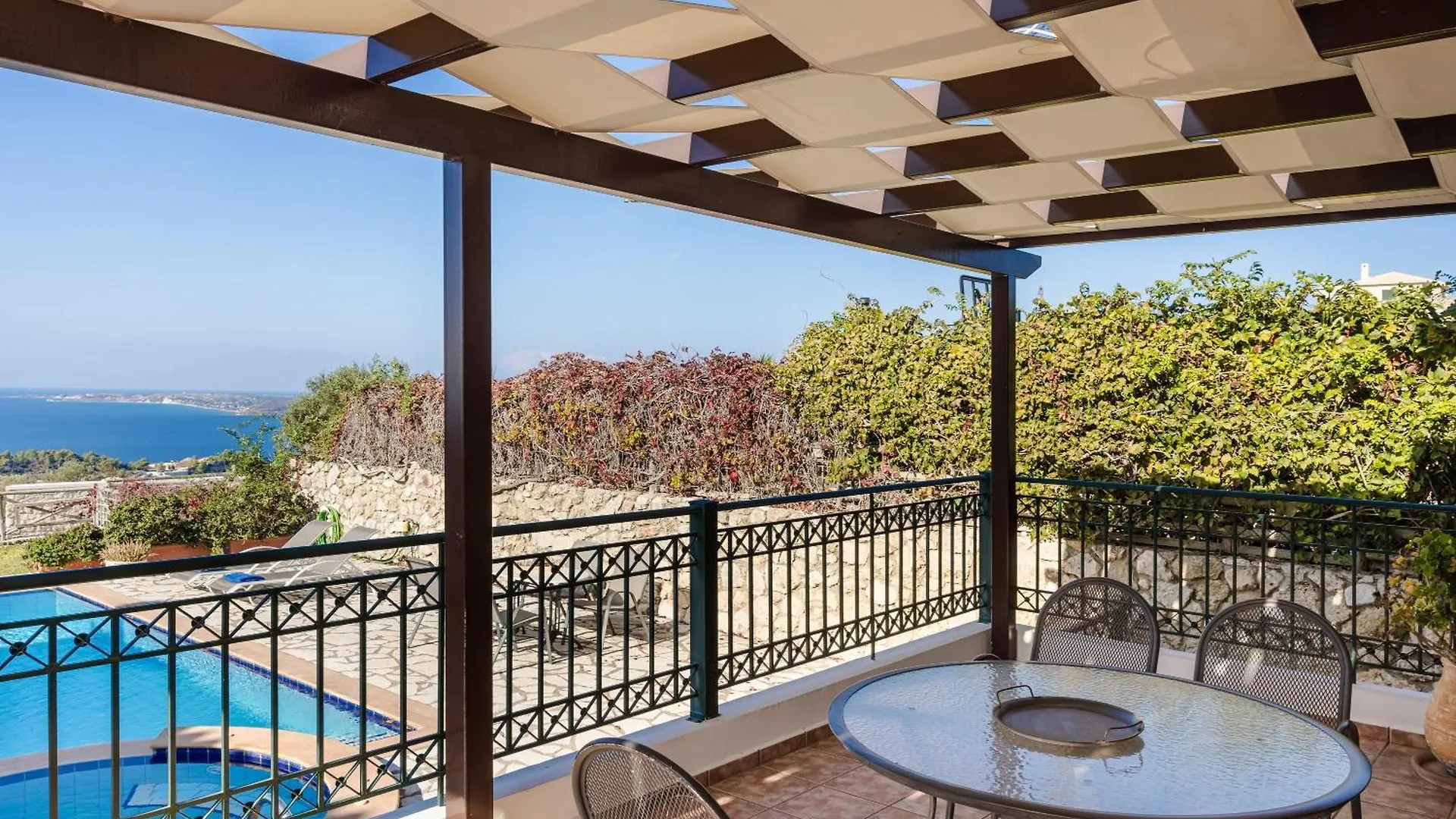 Lassi Seaview Villa Private Pool Villa Efrosini Short Walk To Resort Centre