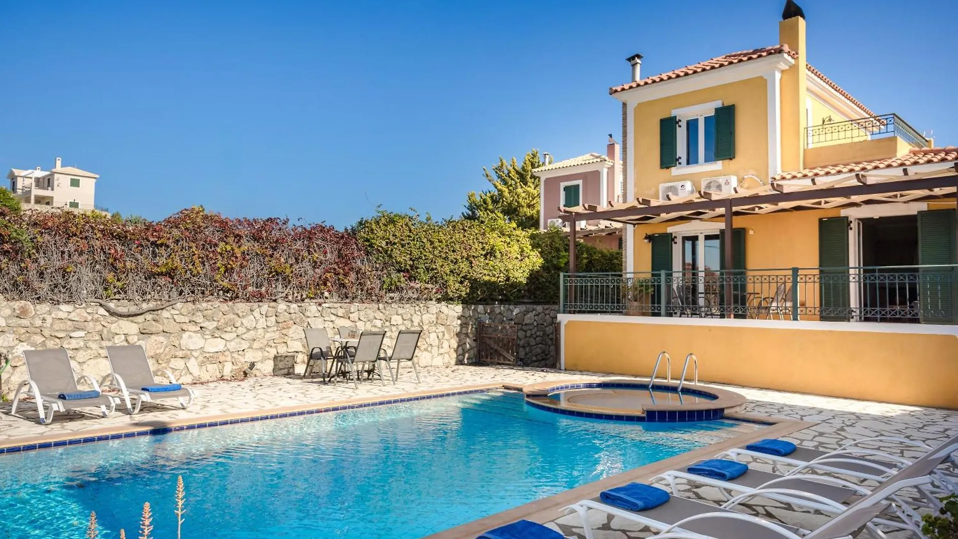 Lassi Seaview Villa Private Pool Villa Efrosini Short Walk To Resort Centre Greece