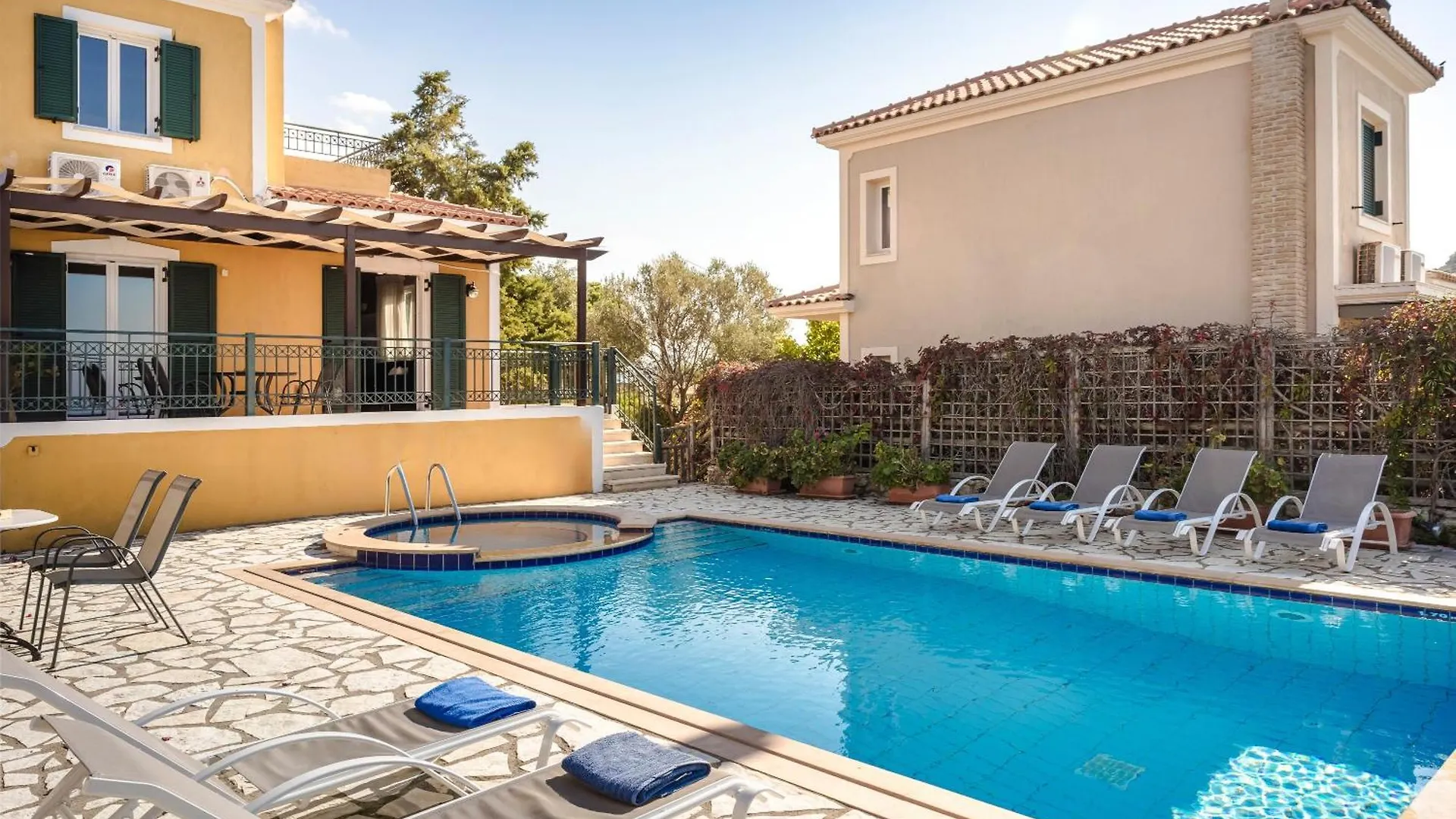 Lassi Seaview Villa Private Pool Villa Efrosini Short Walk To Resort Centre